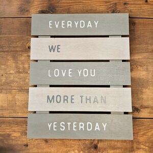 Baby Nursery Wall Decor Sign 16x20 Boho Farmhouse Gender Neutral Room Art